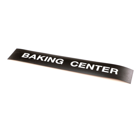 NU-VU Label, Baking Center 52-0139-B